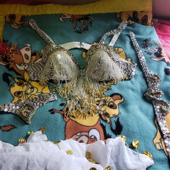 Professional Turkish bellydance set size 36C. - Picture 4 of 7